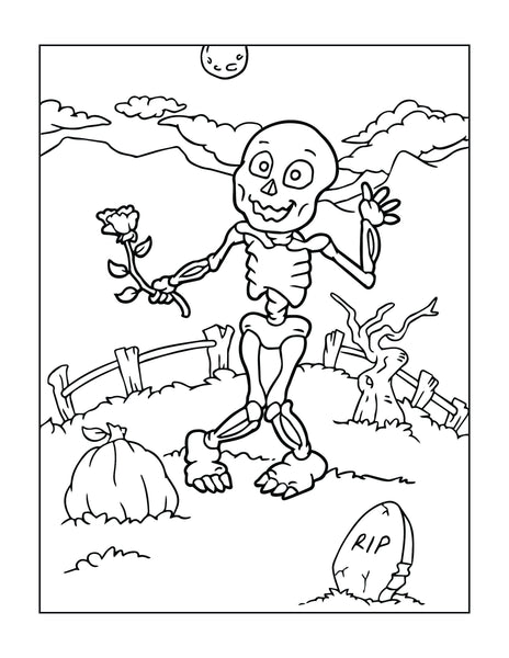 The Boo-Tastic Halloween Activity Book, Halloween Coloring Book, Halloween Activity Pages, Digital Download, Kids' Halloween Activity Book