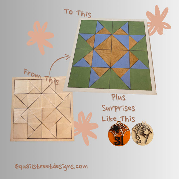 Wood Quilt Block Of The Month Club