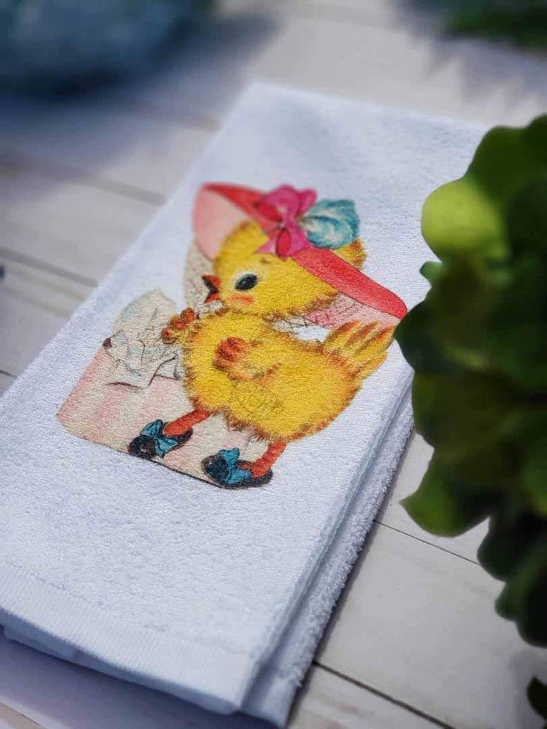 Easter Kitchen Towels - With Rabbits, Bunnies, Chicks, Ducks & More - –  Quail Street Designs