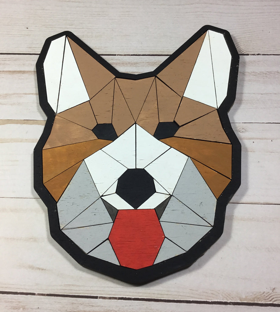 Corgi DIY Wood Puzzle or Home Décor – Dog, Pet, Pembroke Corgi