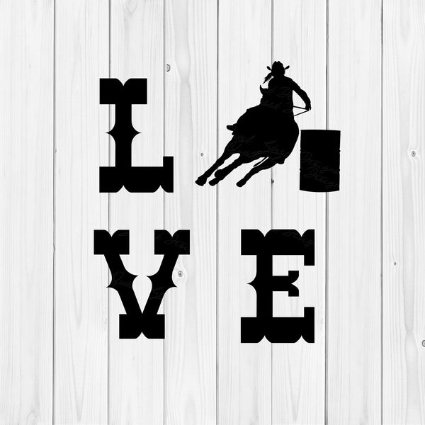 LOVE Barrel Racing Racer - Speed Events, Playday, Rodeo, Horse Show,  Digital File, SVG, Cricut, Silhouette, Cut File for Vinyl Decals 27