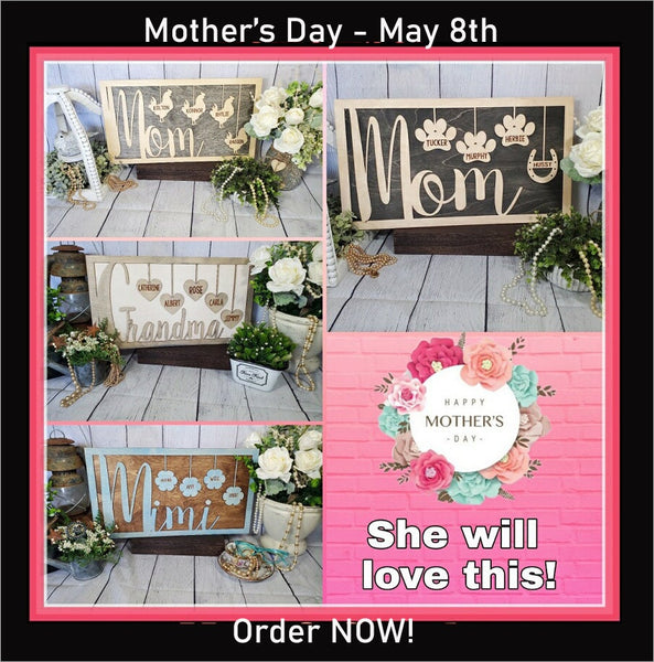 Mother's Day Gift, Customized Gift For Mom, Gift For Grandma, Custom Gift, Personalized Gift for Mom, Customized Gift For Mothers Day,