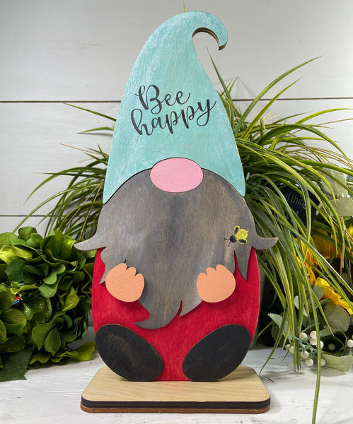 DIY Interchangeable Standing Gnome, Holiday Gnome, Interchangeable Gnome, DIY Kit, Gnome, Home Decor, Wood Gnome, DIY Decor, Interchangeable