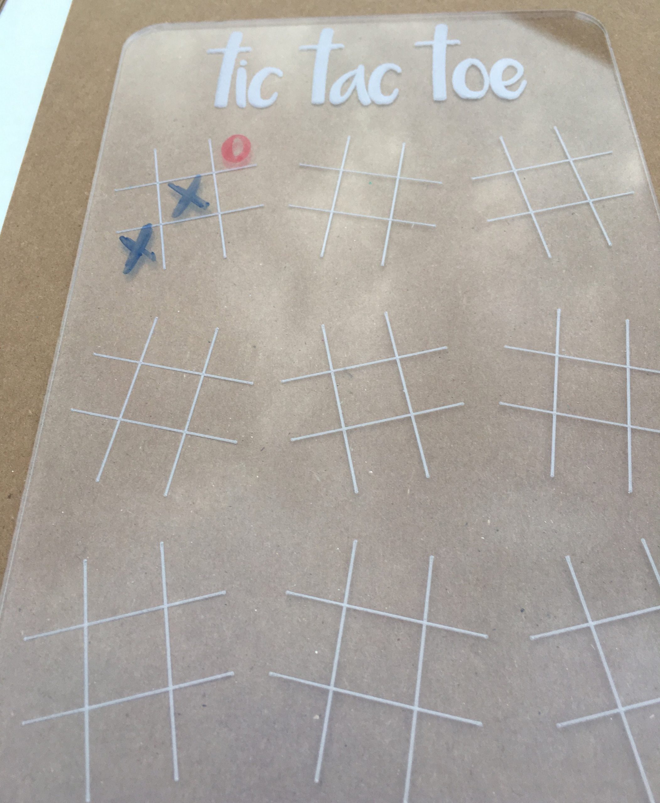 Kids' Games: Dots & Boxes and Tic Tac Toe - Acrylic dry erase board games - kids activities, fun activities at home - Image 4