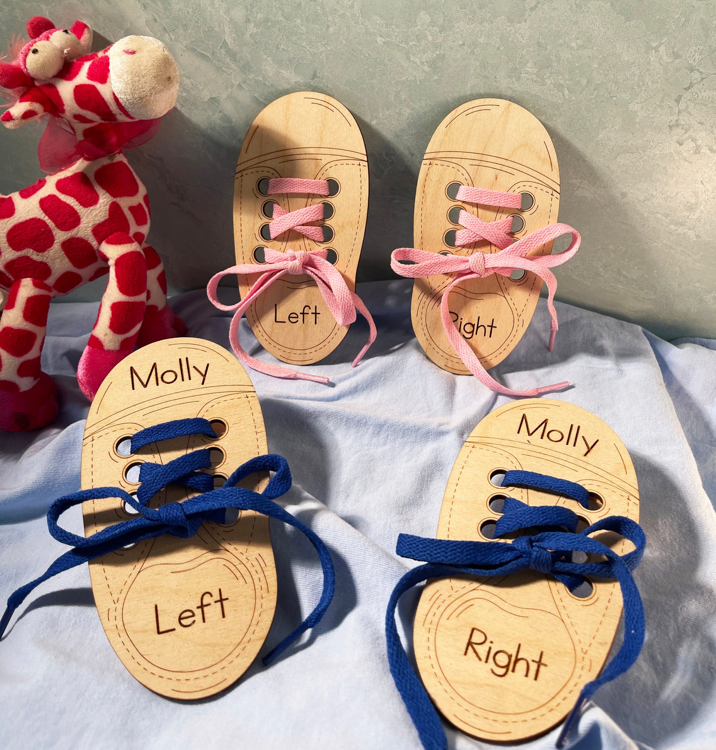 Learn To Tie Your Shoes, Educational gift for kids, Children's fine motor skills tool, Shoelace tying practice, Gift For Kids, Birthday Gift - Image 4