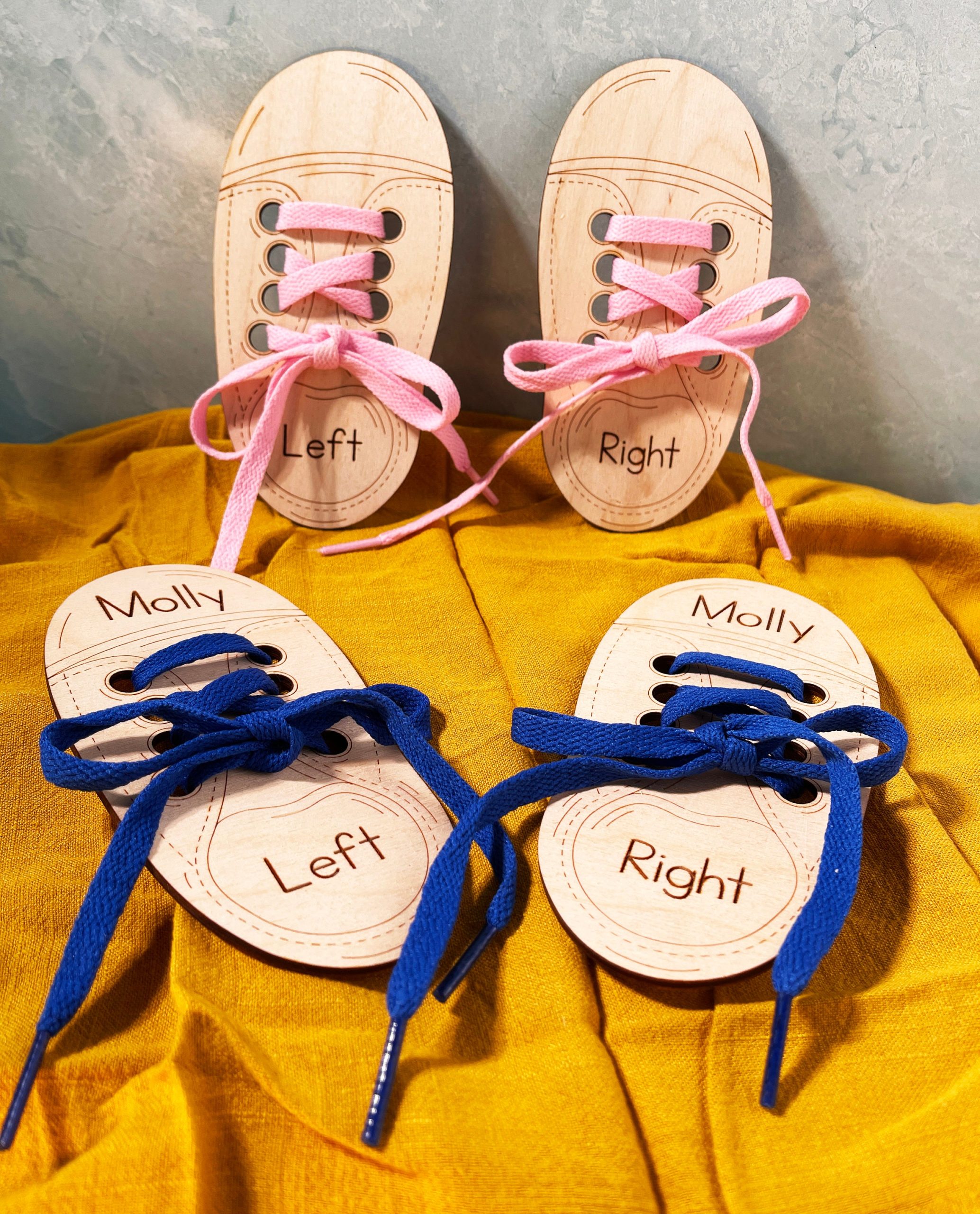 Learn To Tie Your Shoes, Educational gift for kids, Children's fine motor skills tool, Shoelace tying practice, Gift For Kids, Birthday Gift - Image 2