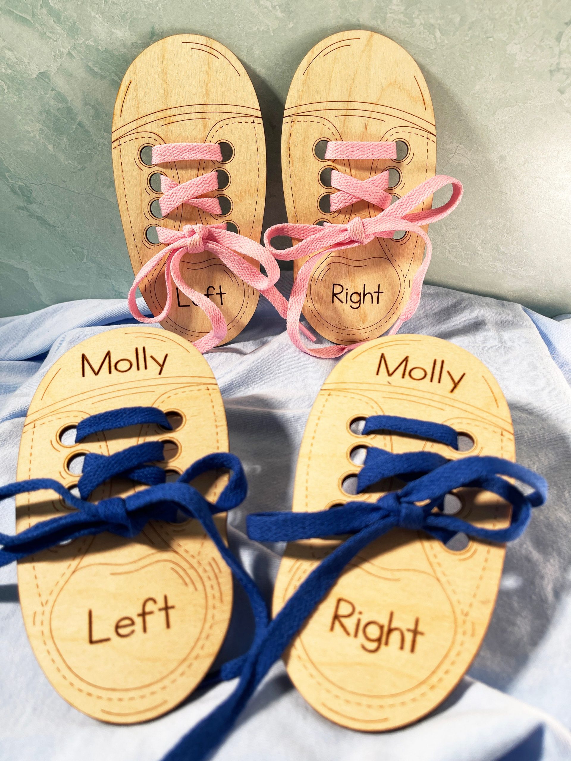 Learn To Tie Your Shoes, Educational gift for kids, Children's fine motor skills tool, Shoelace tying practice, Gift For Kids, Birthday Gift