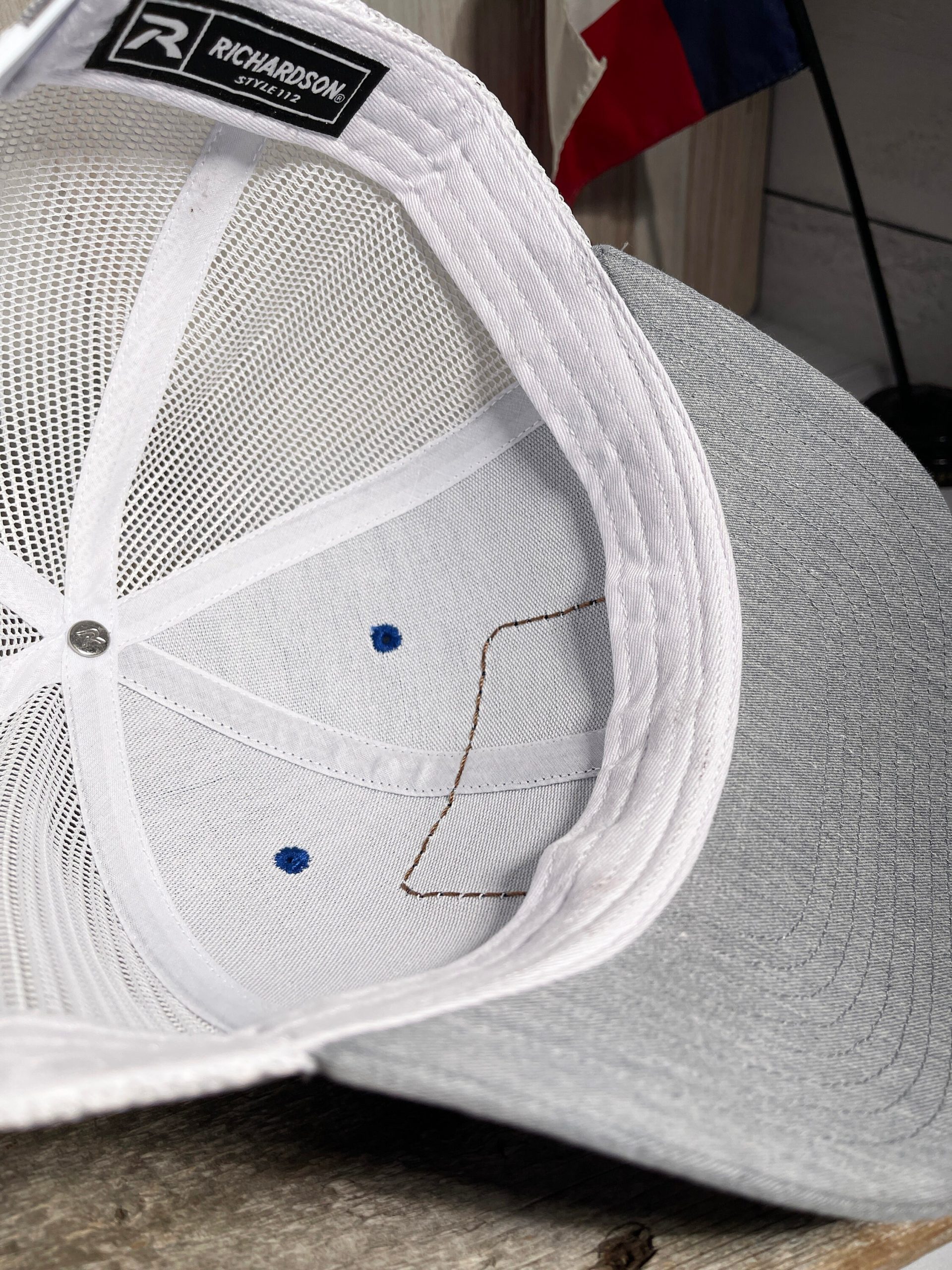 Y'all, Richardson 112 Hat, Real Leather Engraved Patch Sewn On Patch, 112 Richardson Cap, Snapback, Lone Star, Texas Gift, Trucker Style Hat - Image 6