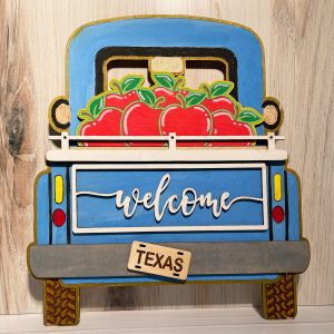 Unfinished Apple Wood Cutouts, Wood Apple Cutout, Wreath Pieces Interchangeable Pieces, Interchangeable Door Hanger Pieces, Wood Pieces