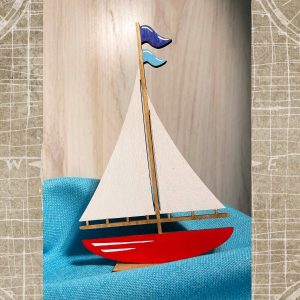Wood Sailboat Cutout - Nautical Decor, DIY Craft Project, Customizable Wood Boat, Beach House Wall Art, Handmade Gift, Gift For Beach Lover