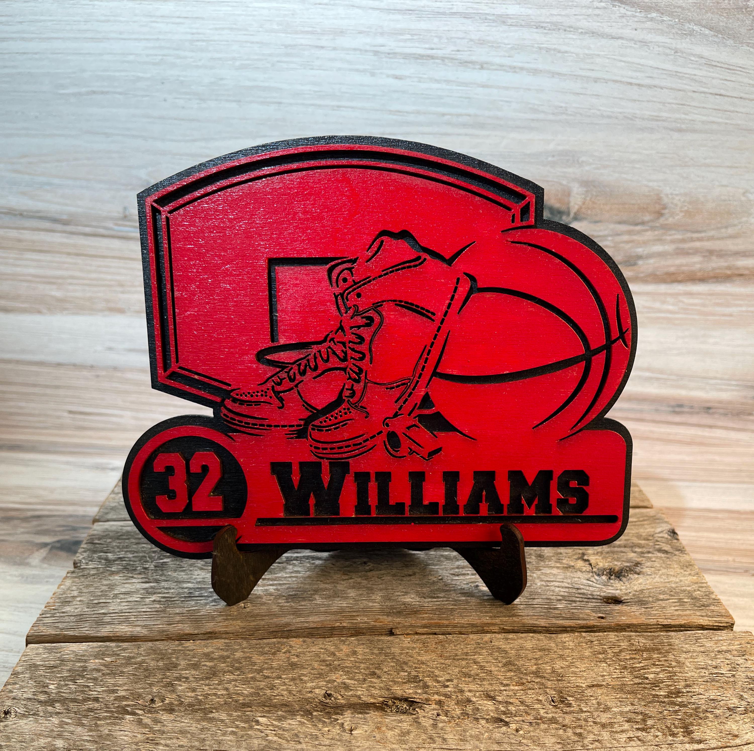 Personalized Custom Basketball Player Plaque, Senior Basketball Sign, Custom Basketball Gift, High School Basketball, School Basketball