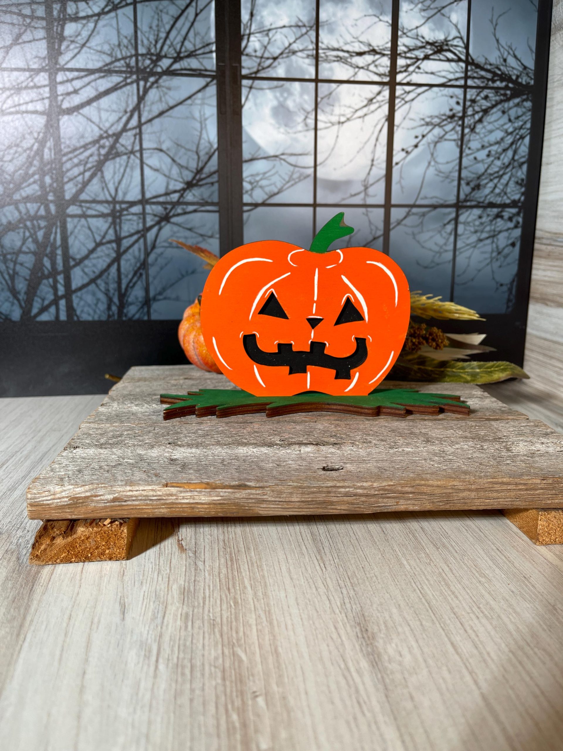 DIY Jack O Lantern Kit, Fun Halloween DIY Kit, Kids' Crafts, Family Craft, Halloween Craft, Pumpkin DIY Kit - Image 2