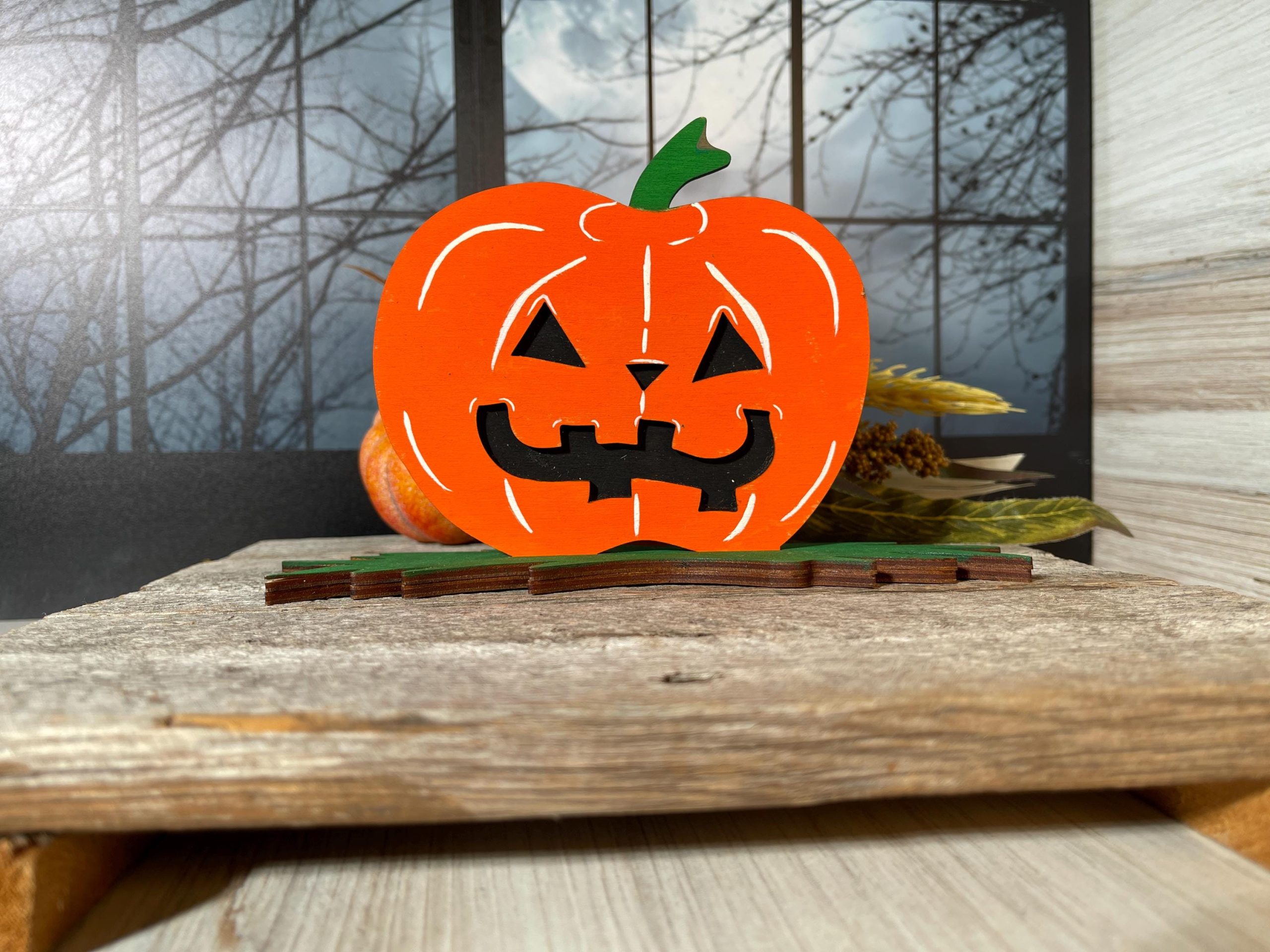 DIY Jack O Lantern Kit, Fun Halloween DIY Kit, Kids' Crafts, Family Craft, Halloween Craft, Pumpkin DIY Kit - Image 5