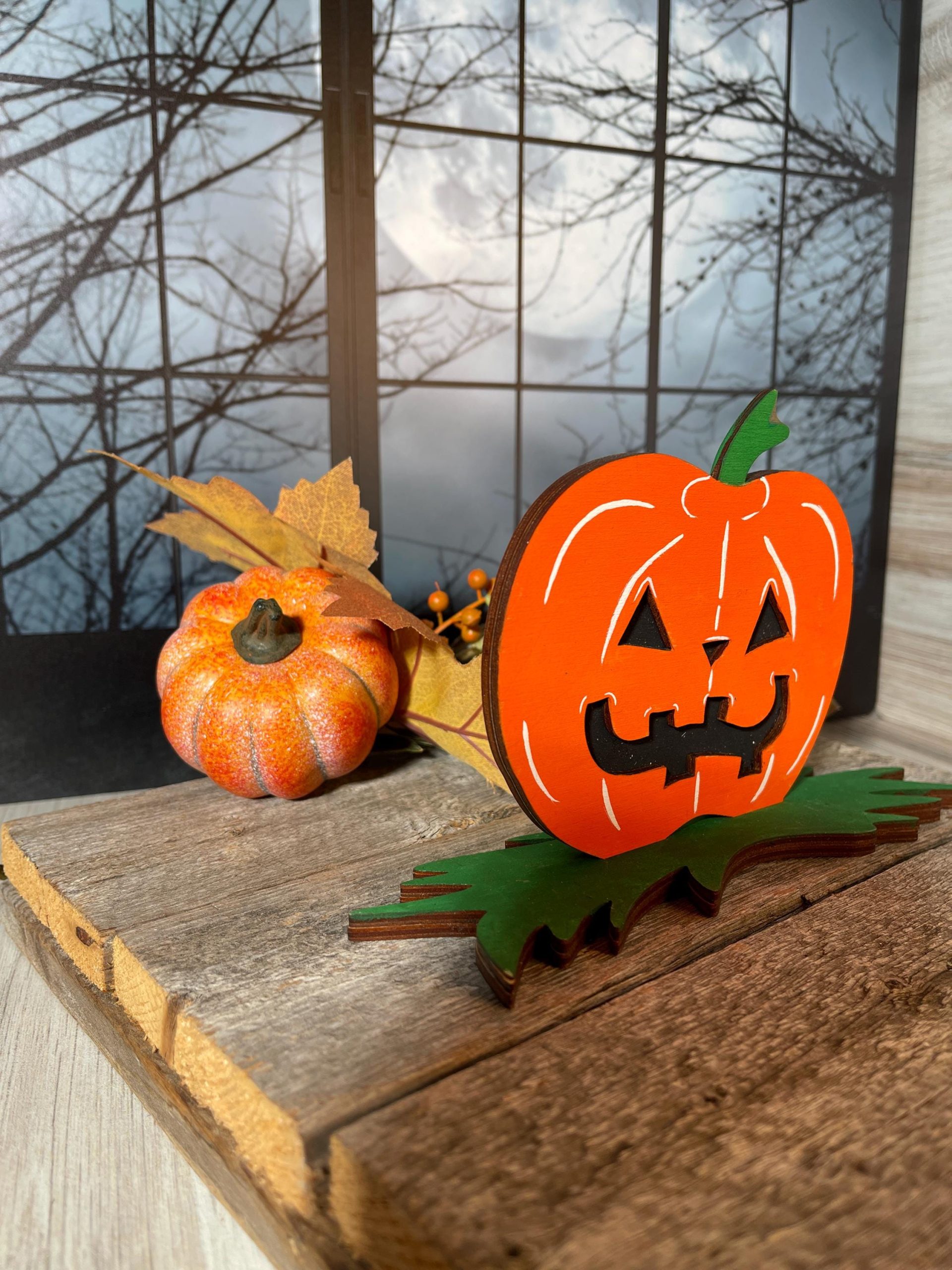 DIY Jack O Lantern Kit, Fun Halloween DIY Kit, Kids' Crafts, Family Craft, Halloween Craft, Pumpkin DIY Kit - Image 4